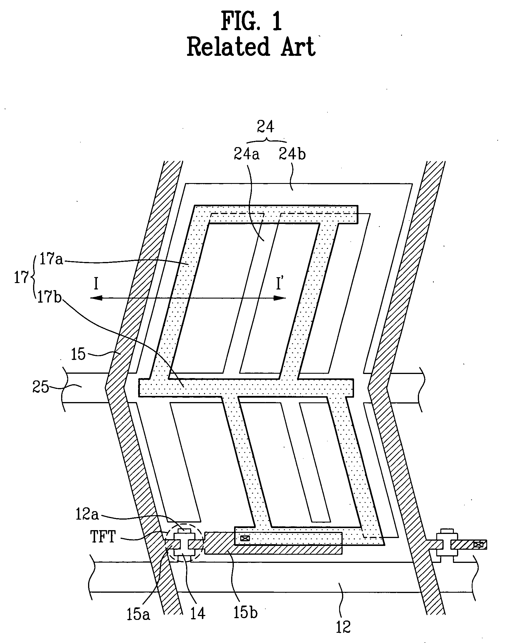 In-plane switching mode liquid crystal display device