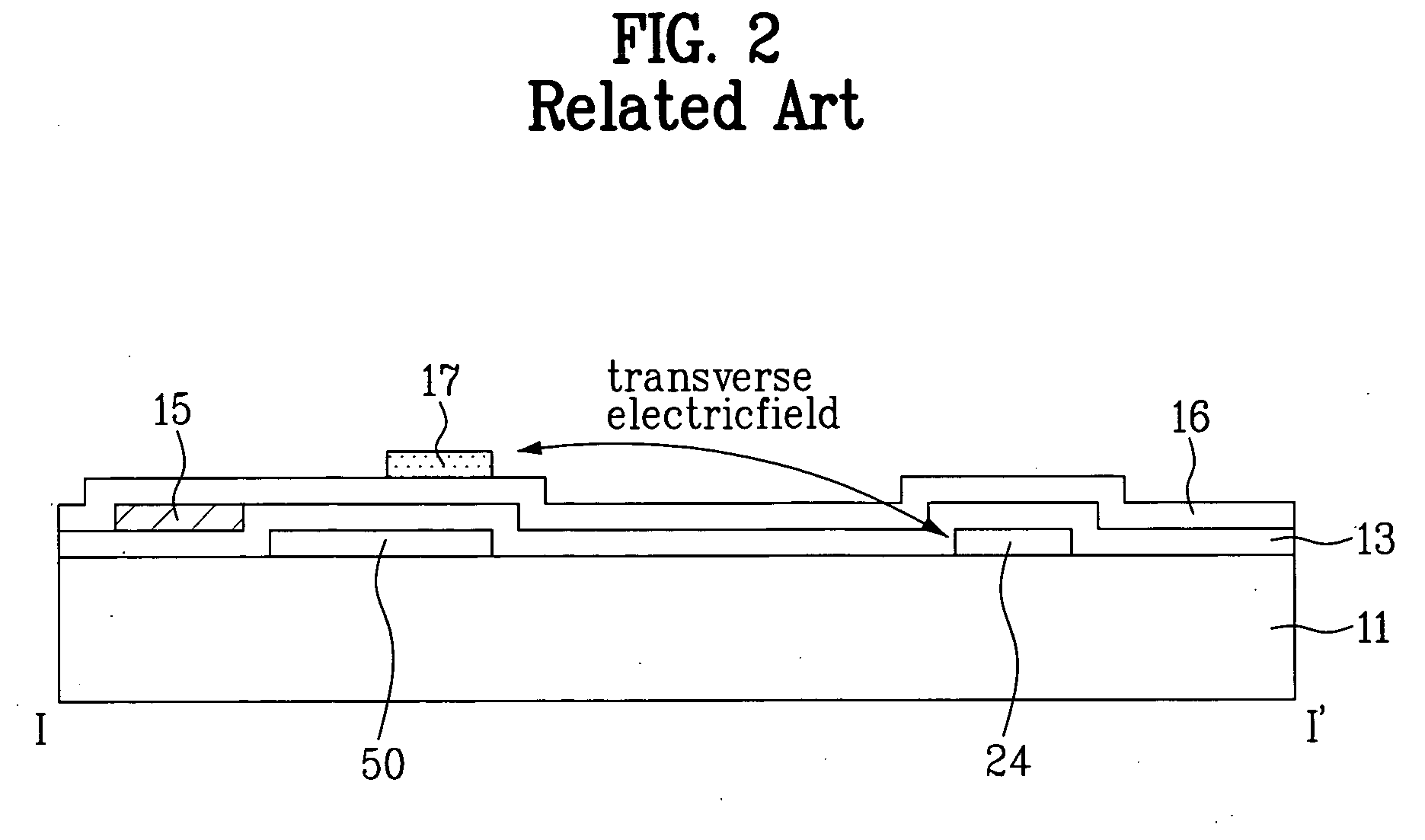 In-plane switching mode liquid crystal display device