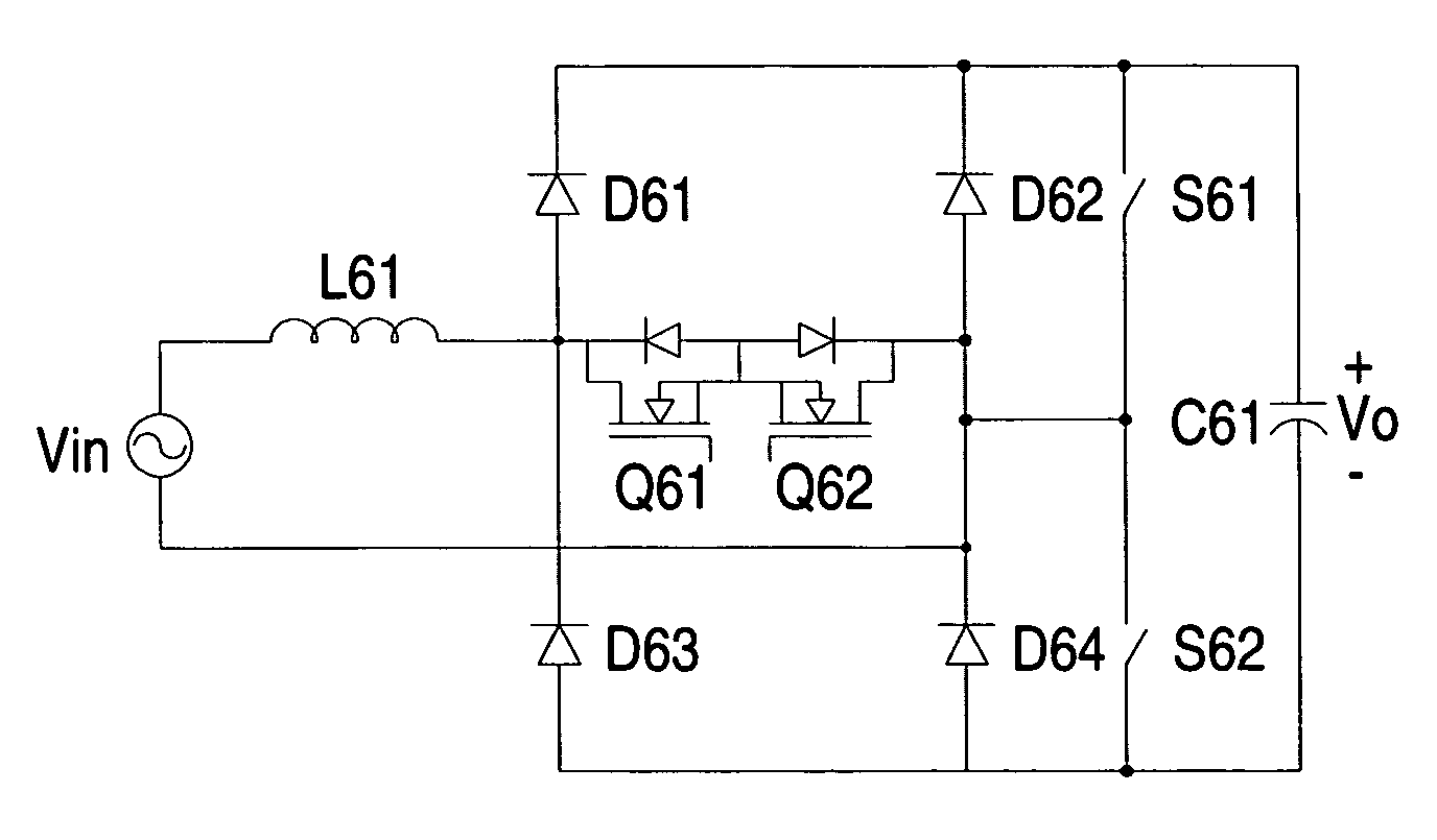 Bridgeless pfc converter with low common-mode noise and high power density