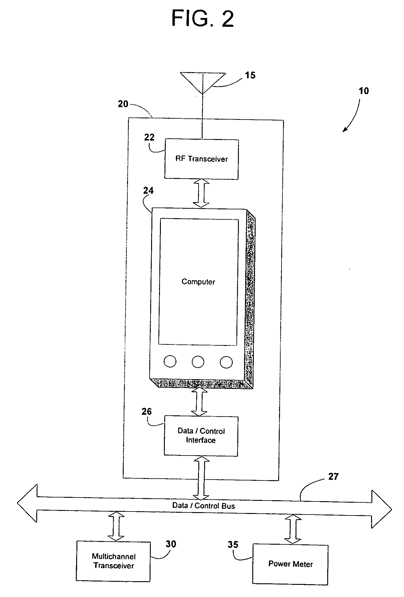 Electrical power metering system