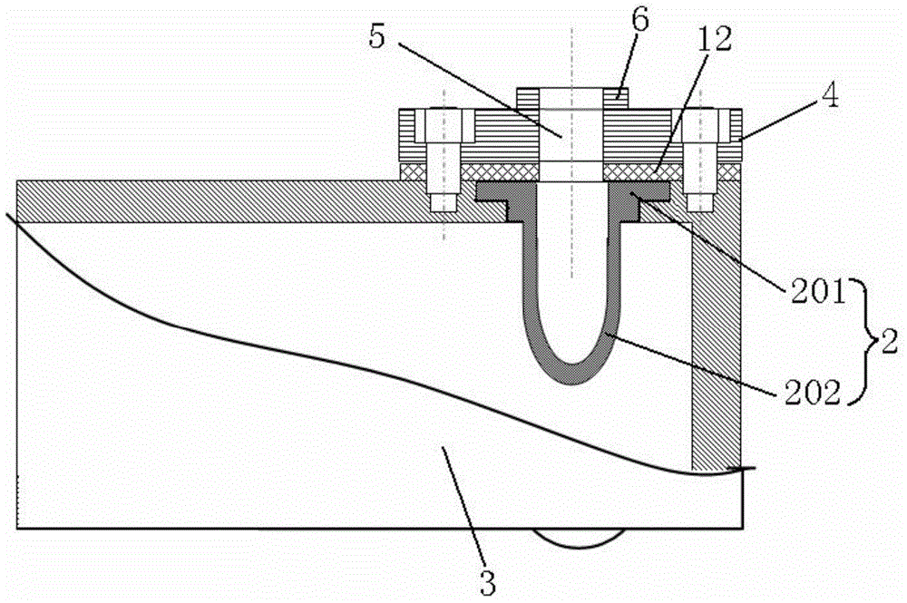 Microwave generating device and microwave high-temperature pressure device with the microwave generating device