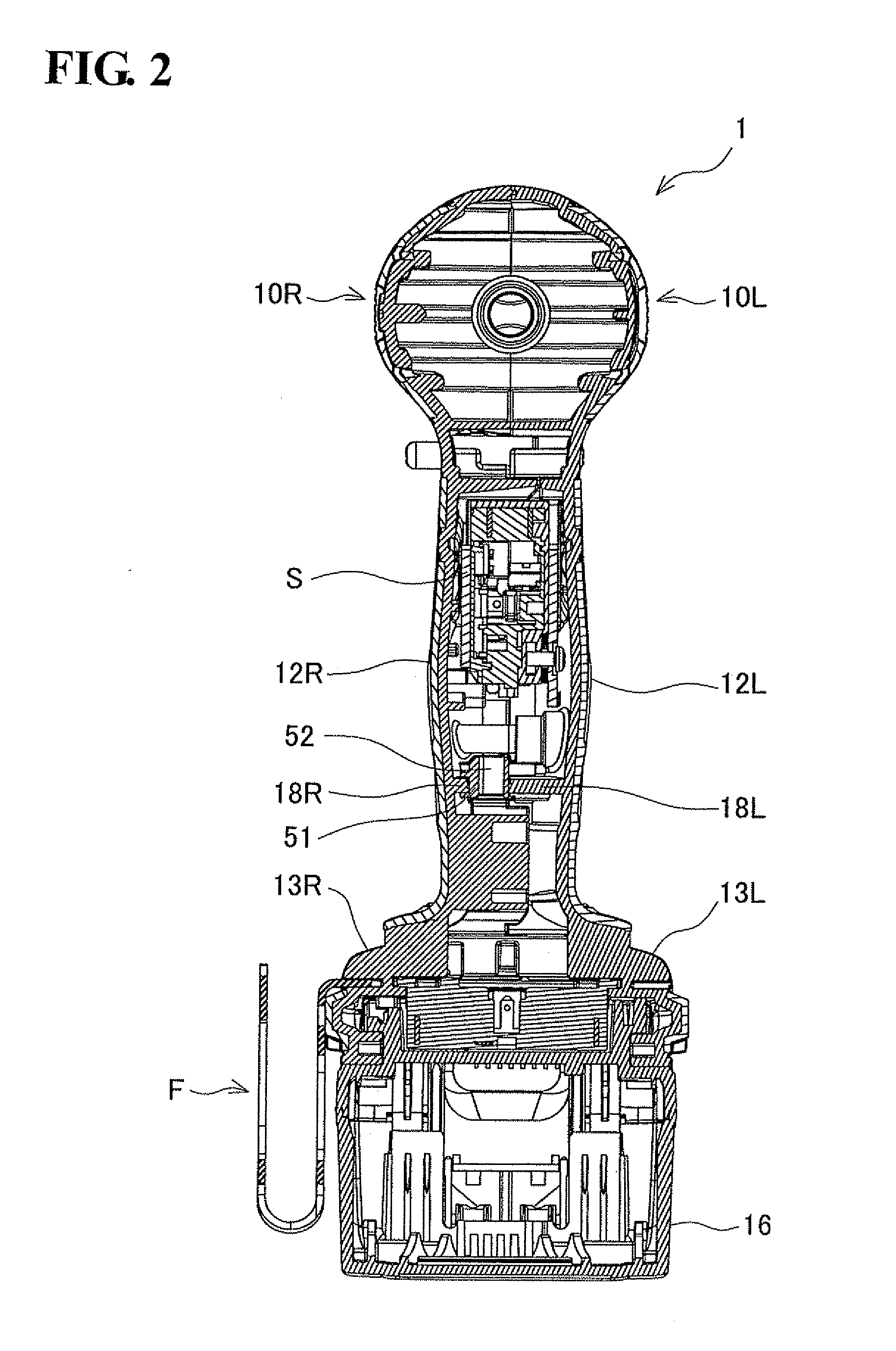 Rechargeable electric tool