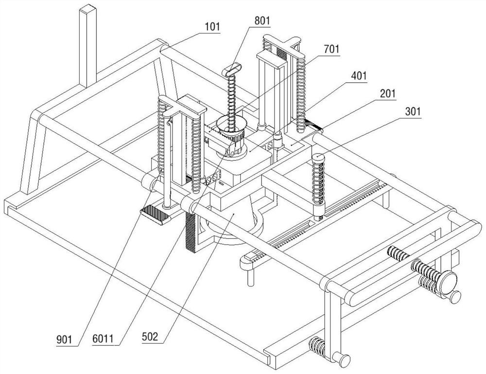 Testing device for concrete slump detection