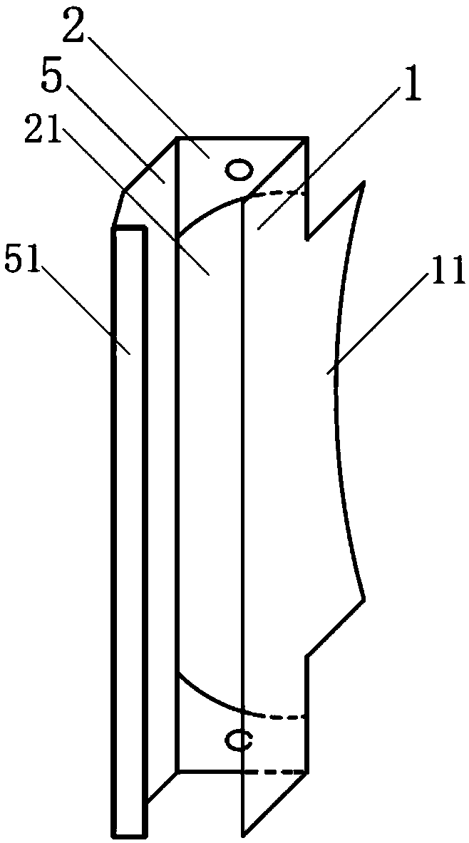 Light shielding member, lens set with light shielding structure and laser radar