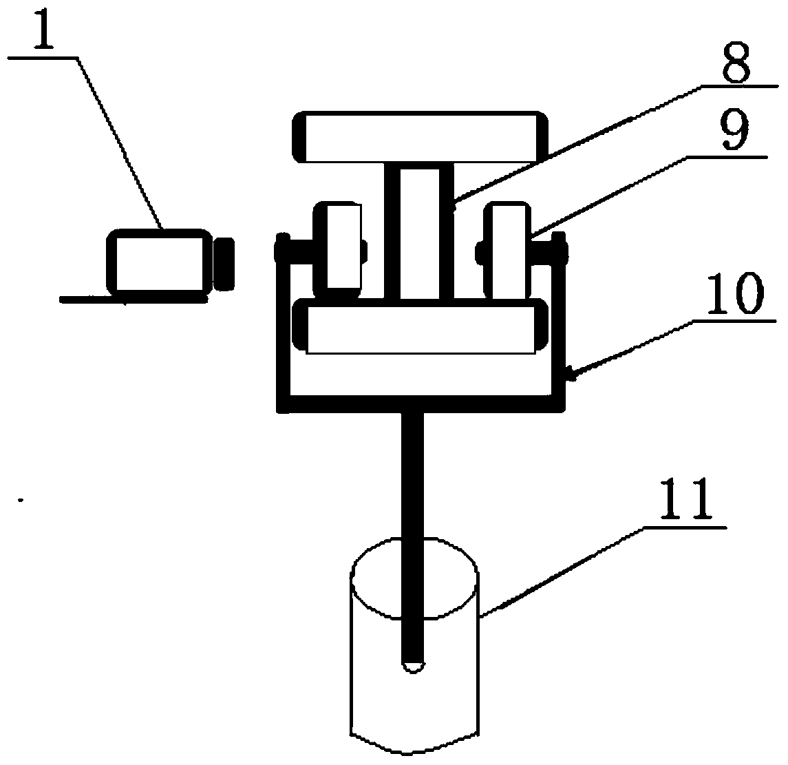 A simple automatic sampling device and control method for a belt conveyor