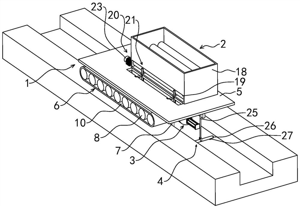 Anti-deformation construction equipment and method for double-wall corrugated pipe