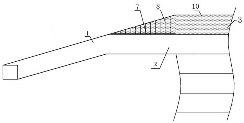 Method for constructing layer connection roadways by top slicing and cemented filling mining process