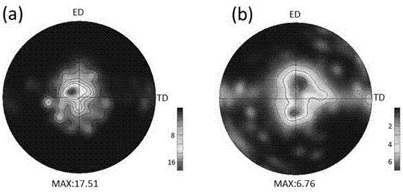 Squeezing method for regulating and controlling texture of magnesium alloy sheet by utilizing hook-face interface structure