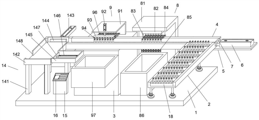 Detection device used for production of lighters and use method of detection device used for production of lighters