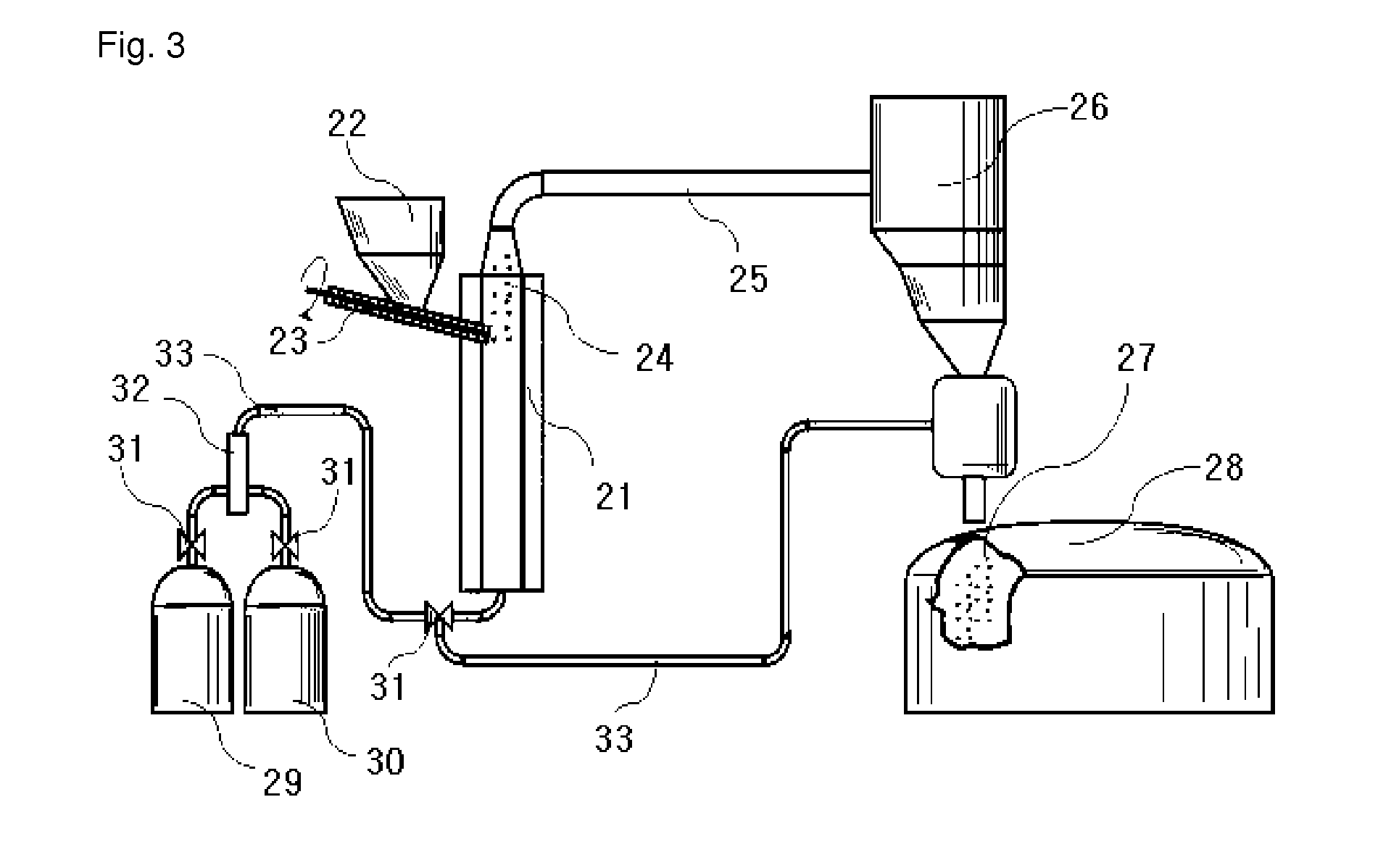 Method of producing nano-size graphene-based material and an equipment for producing the same