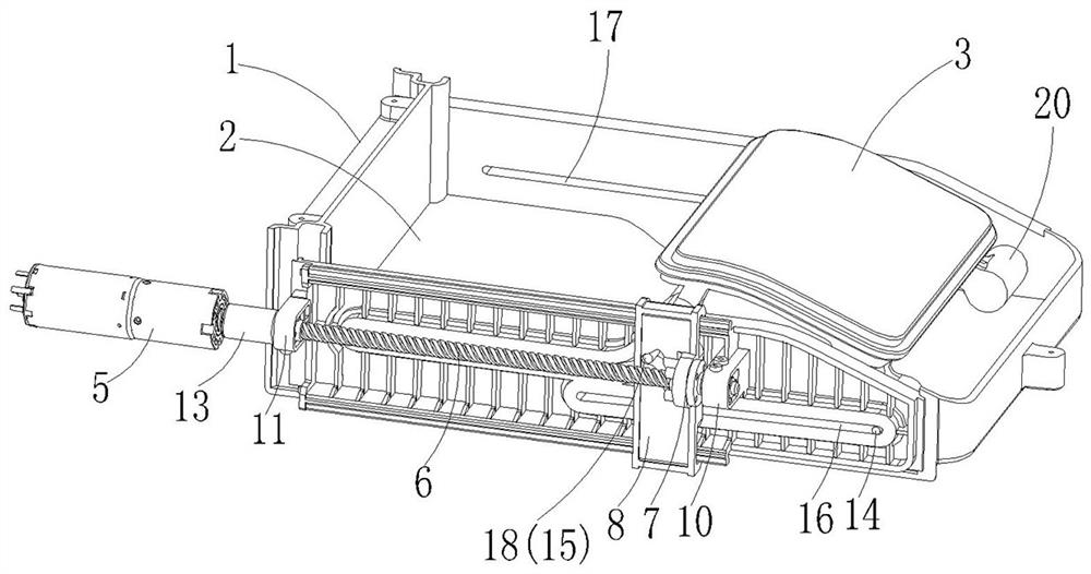 Concealed charging small door