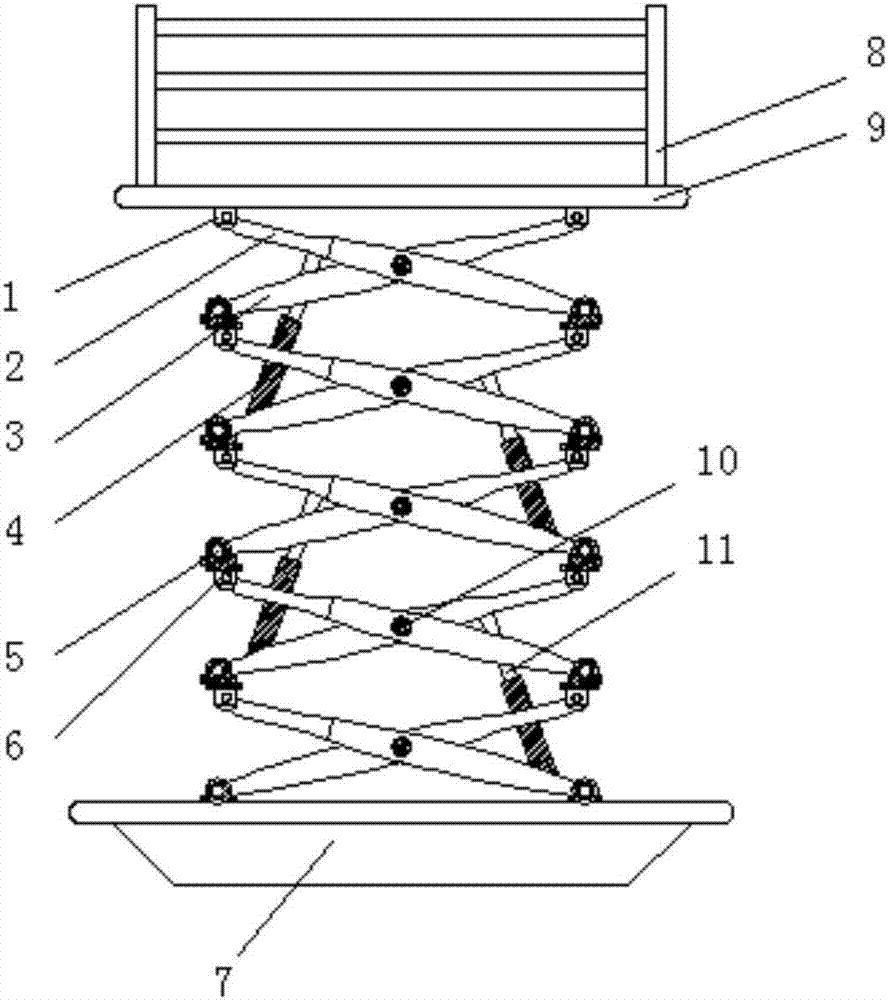 Hydraulic lifting machine