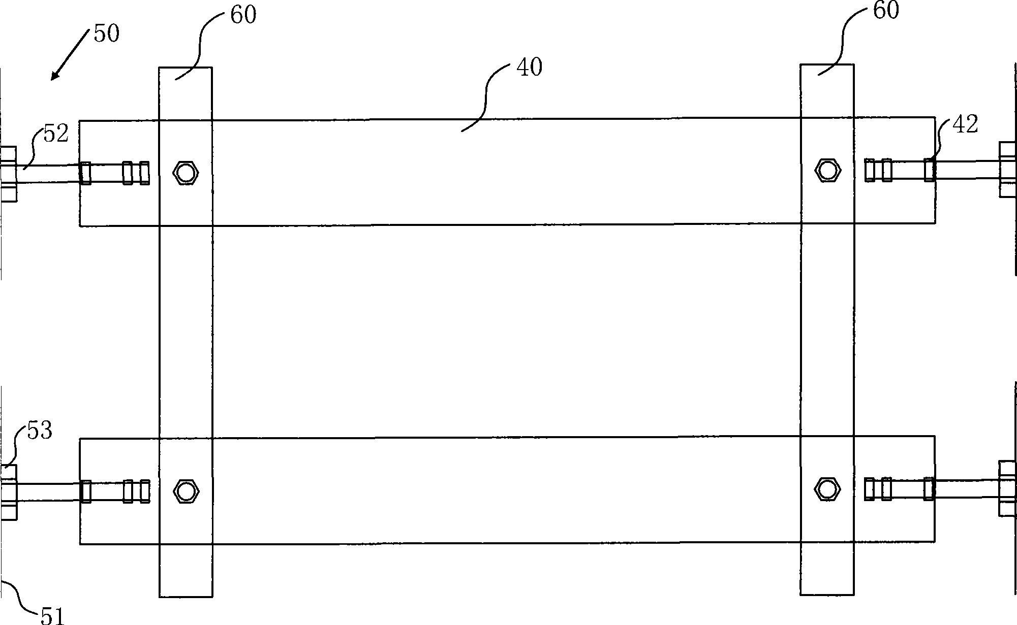 Guide mechanism for scum scraping chain