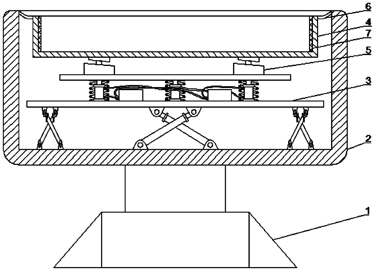 Triangular vibration grinding process for aluminum alloy part