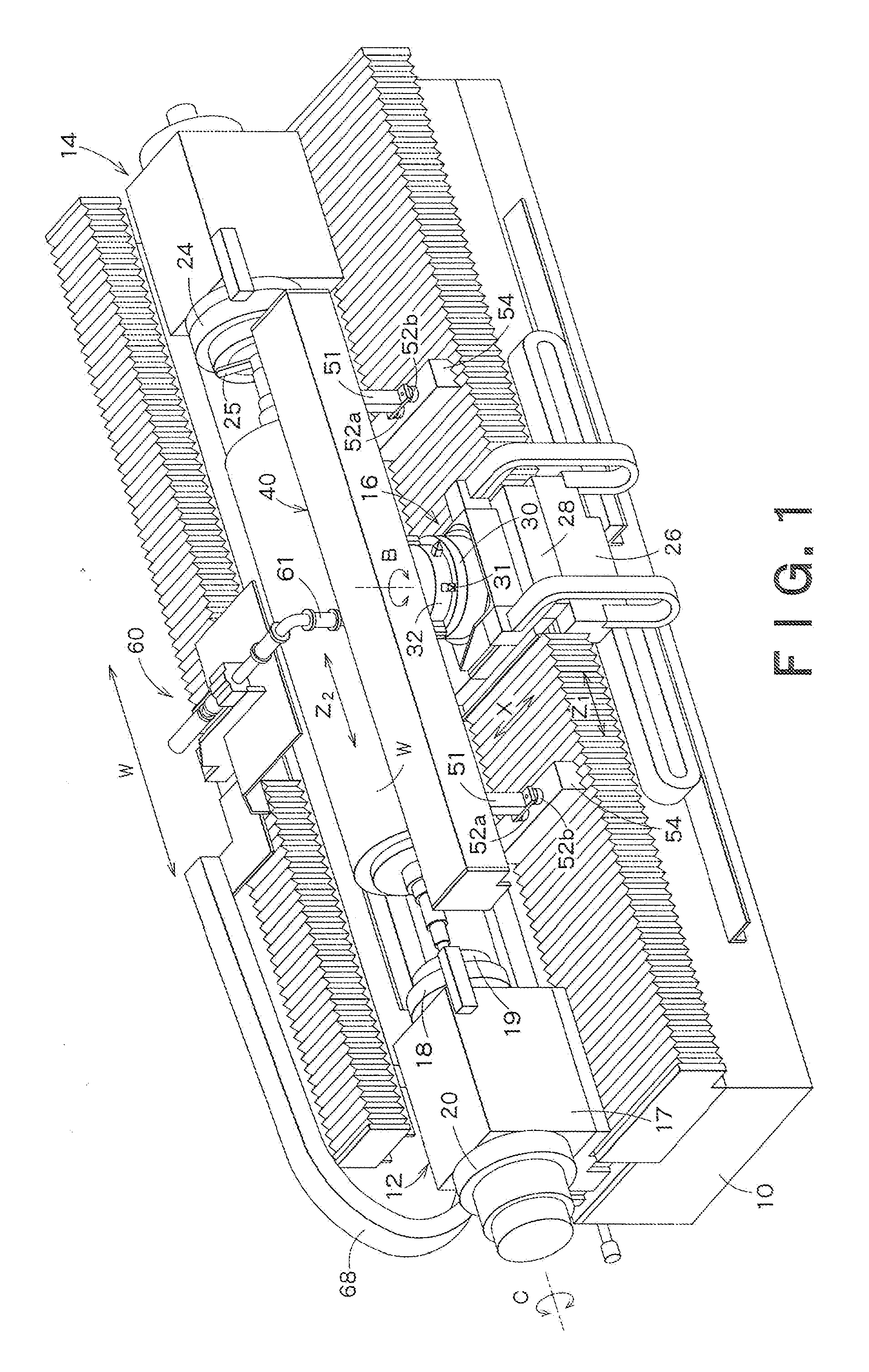 Precision roll turning lathe