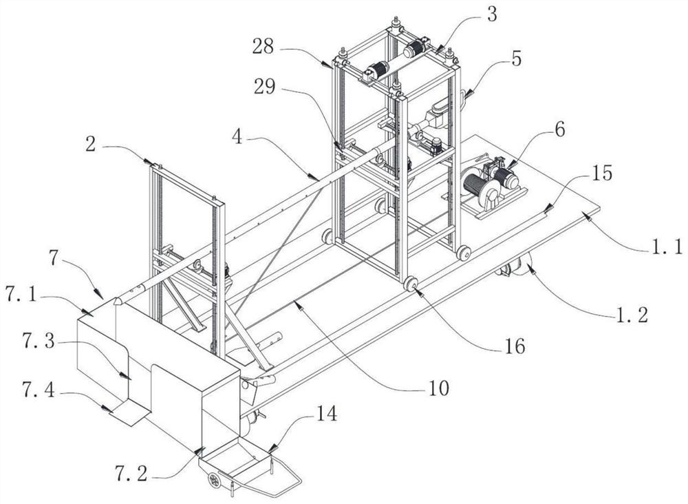 Nodule removal maintenance system and maintenance method for removing coke nodules in carbonization chamber