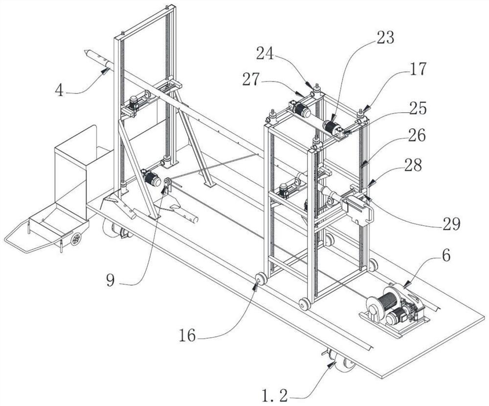 Nodule removal maintenance system and maintenance method for removing coke nodules in carbonization chamber