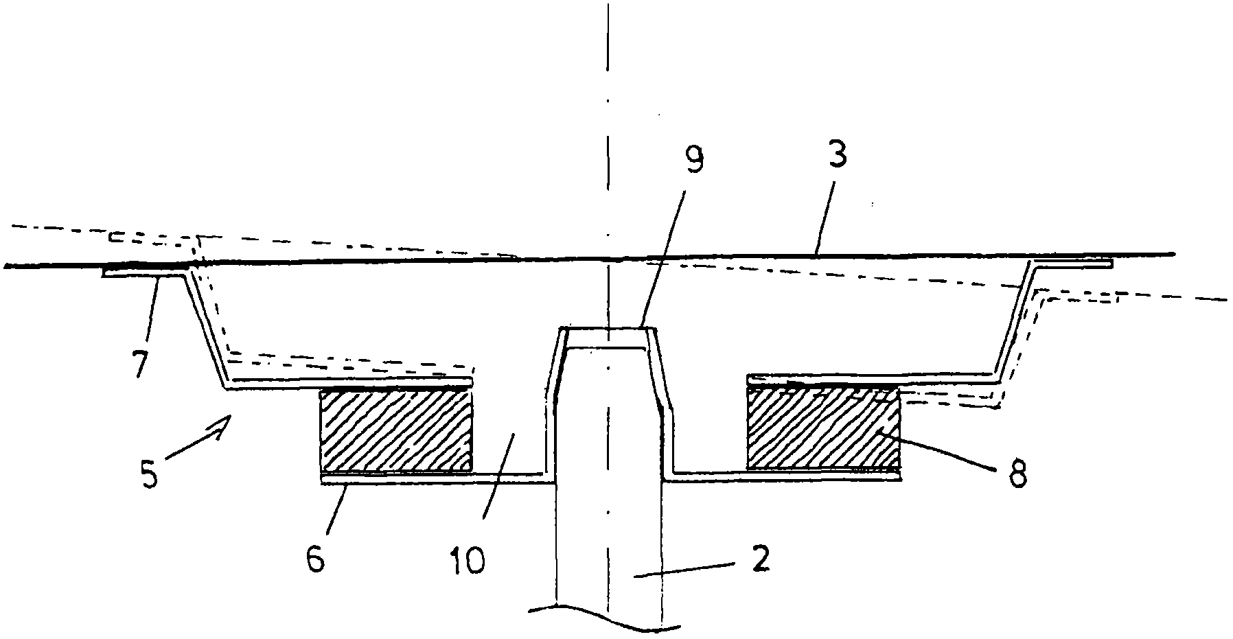 Tilting device for a chair