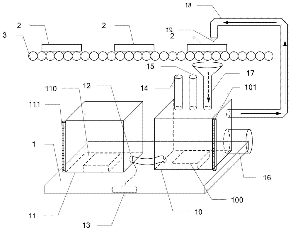 Base plate washing equipment and base plate washing system