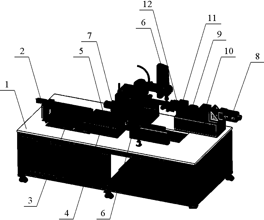 Round bar heating and twisting system and control method thereof