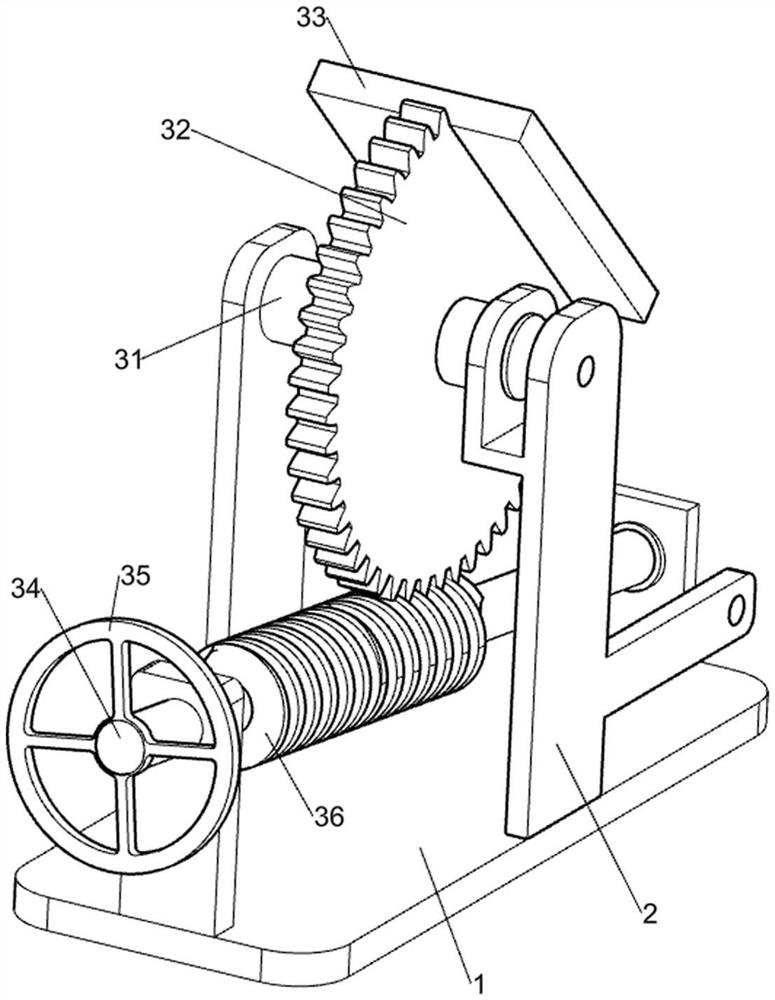 Tea leaf airing rack capable of slowly adjusting light facing angle based on tea leaf frame shaking