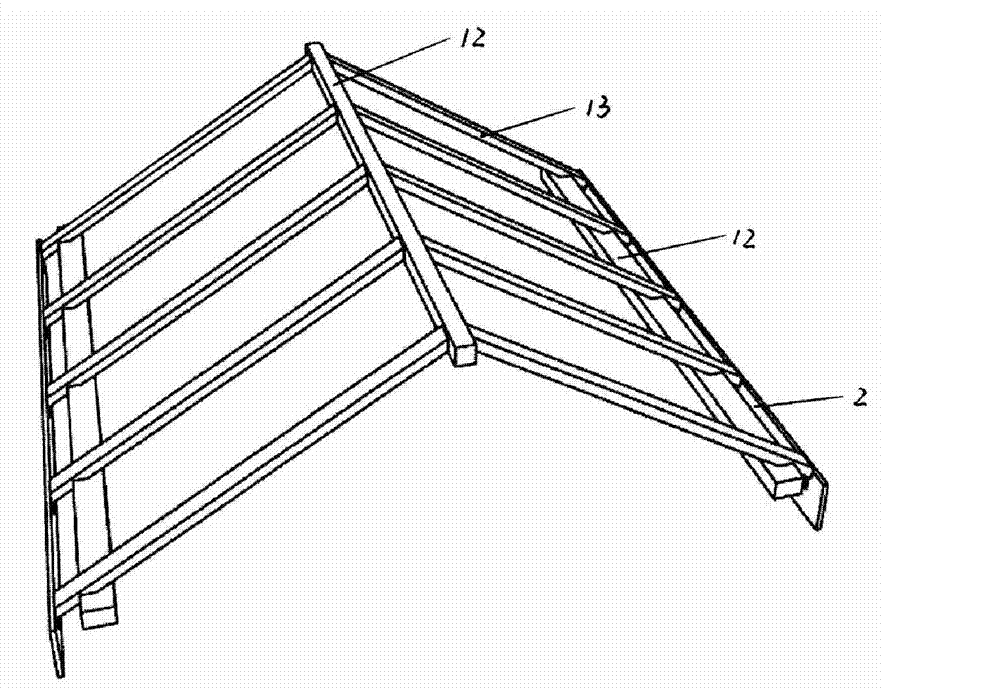 Complex heat-preservation roof and construction method thereof