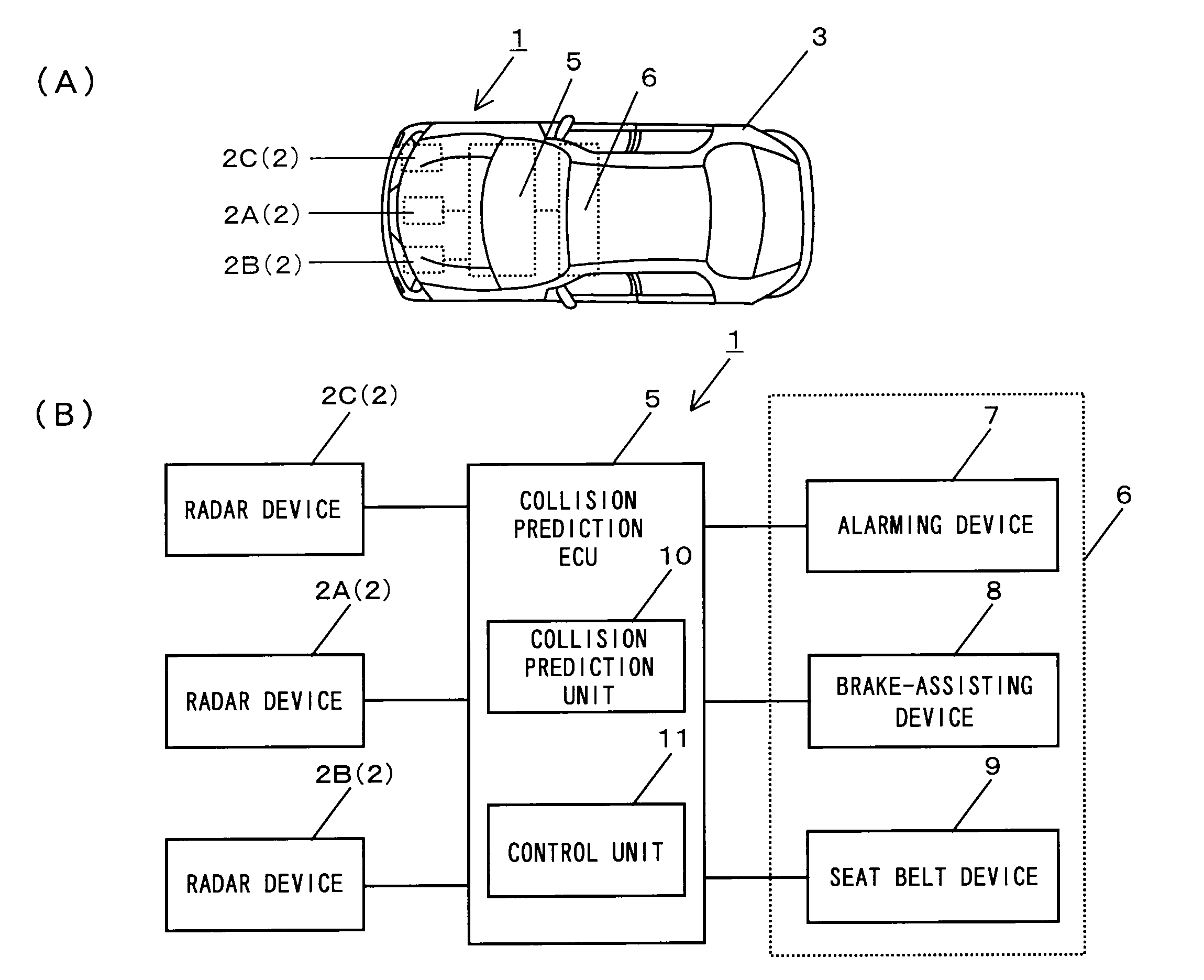 Pre-crash safety system