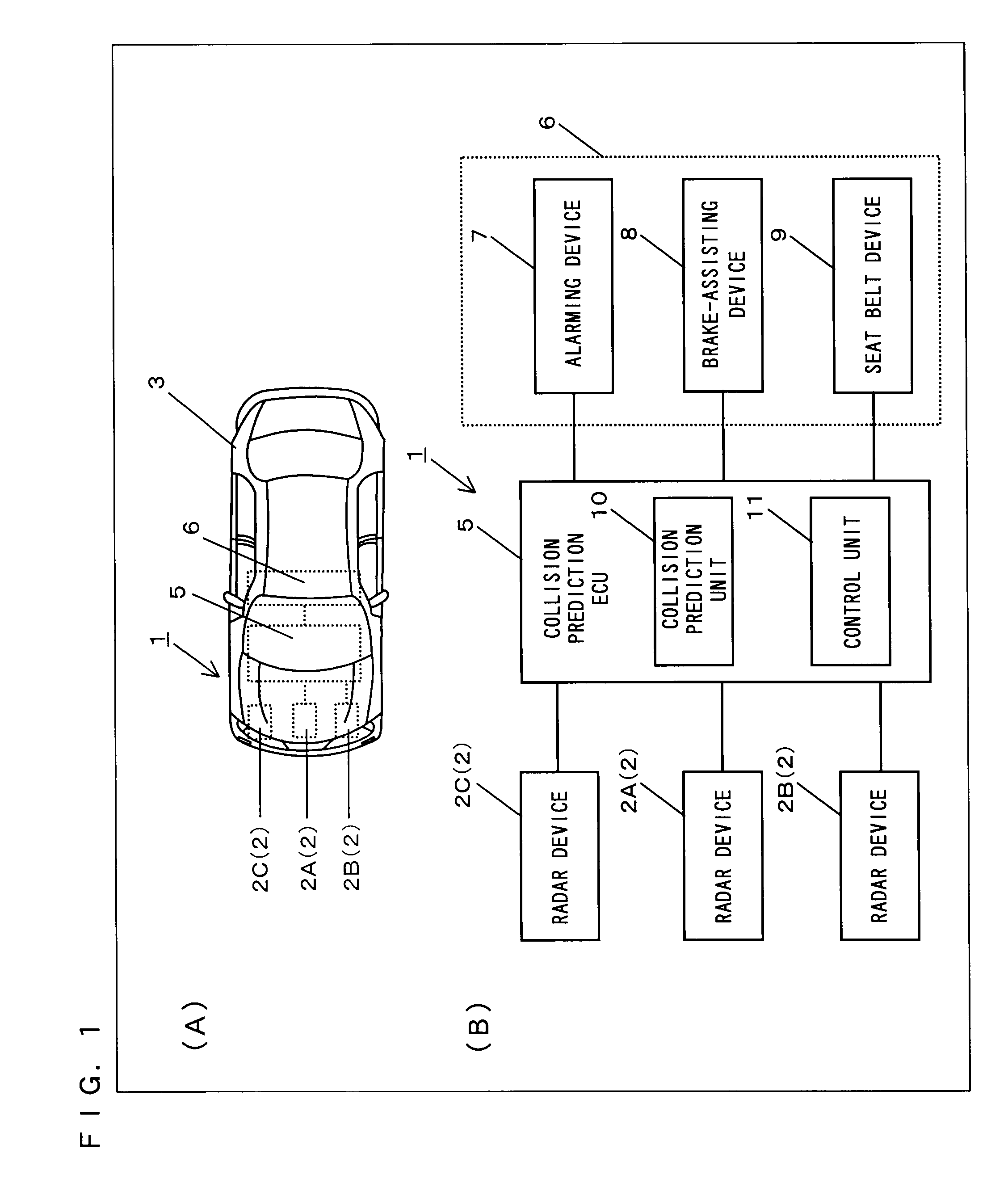 Pre-crash safety system