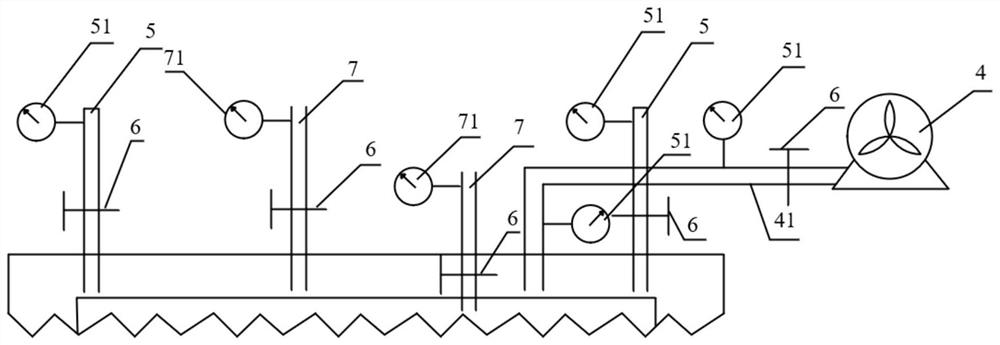 Grouting and water plugging device for broken rock in mine coupling state and test method