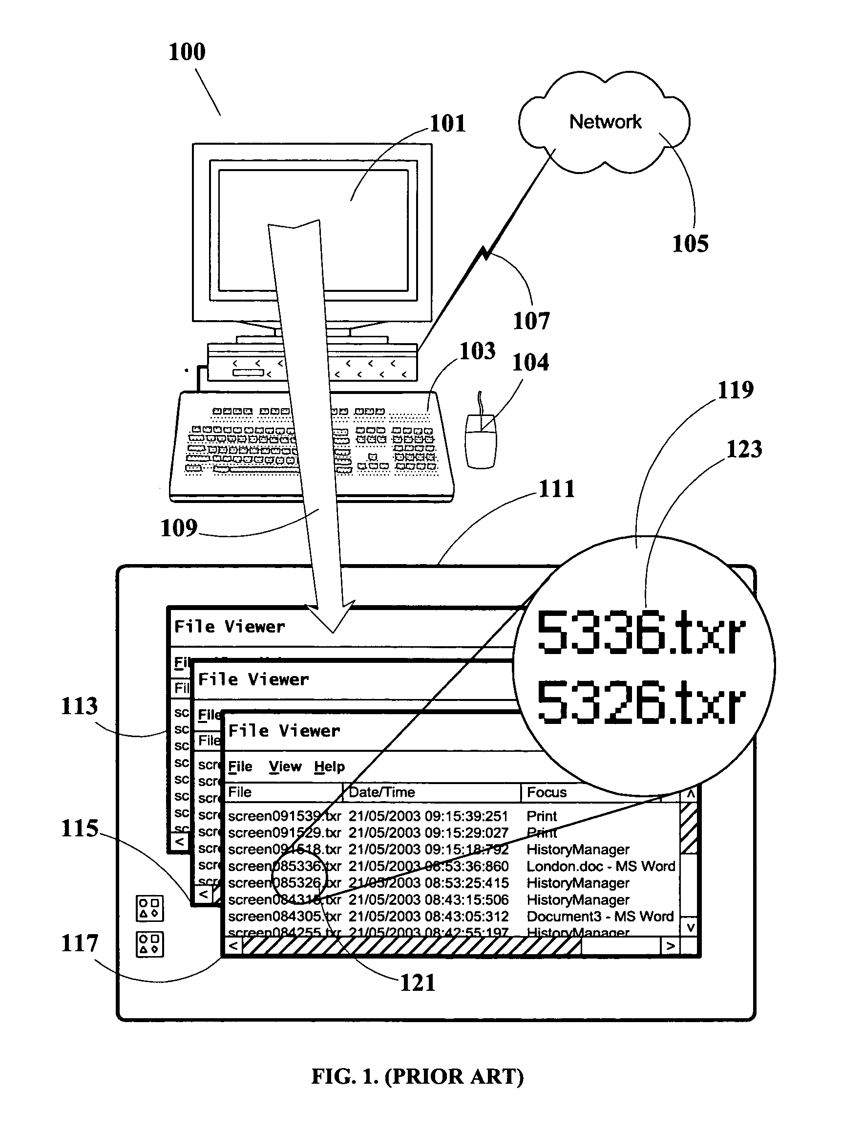 Workstation information-flow capture and characterization for auditing and data mining