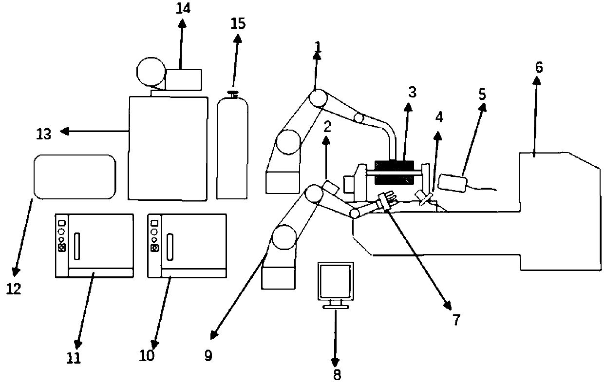 Material adding and reducing coordinated manufacturing method