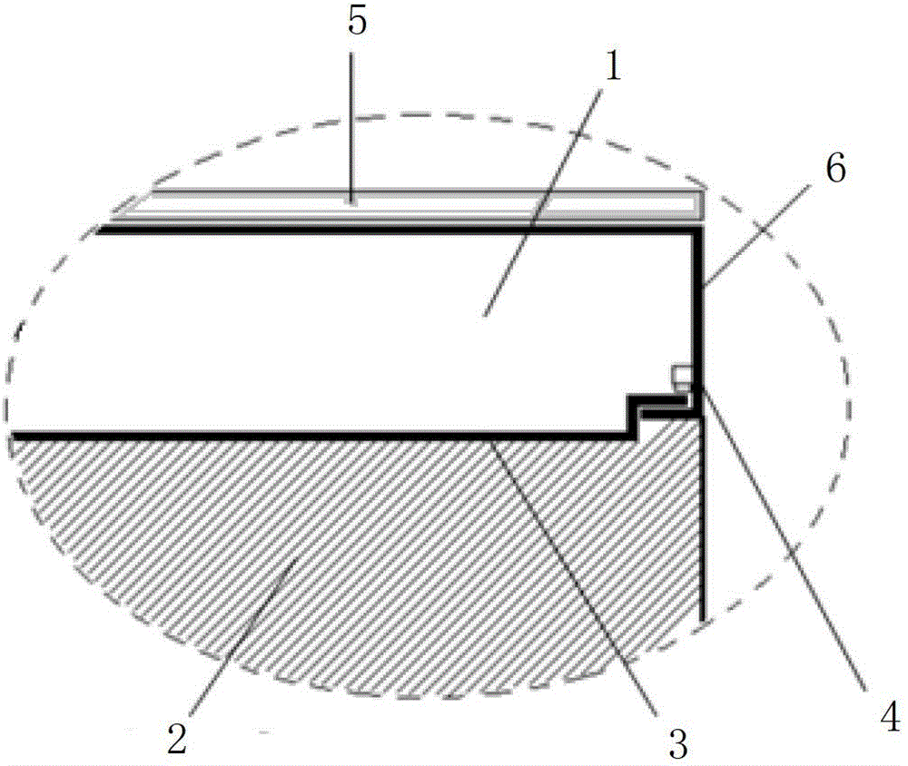 Examination couch with protective device