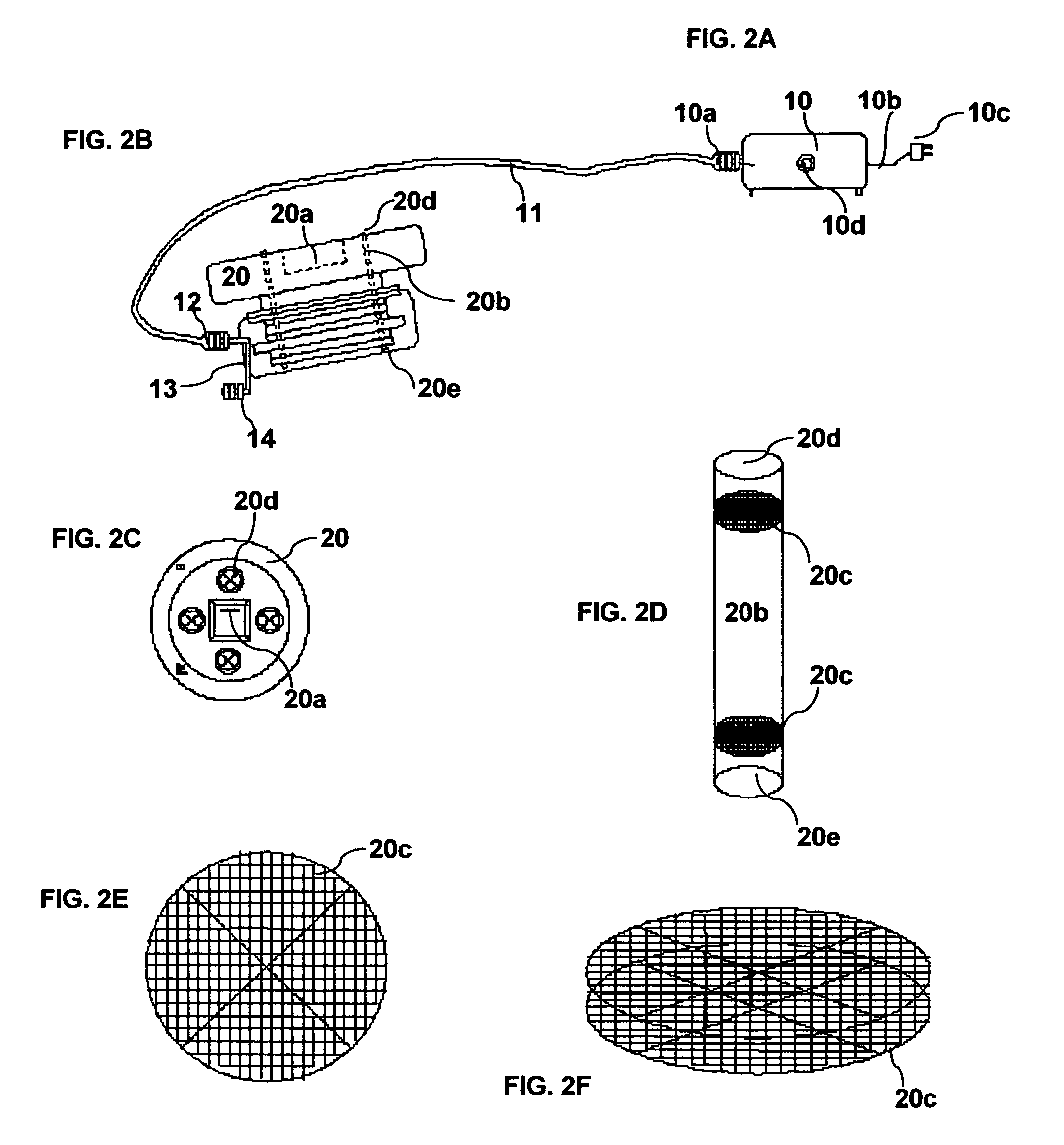 Blind Head Cooling Helmet