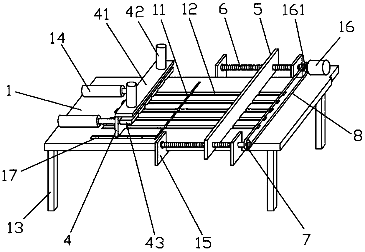 Cutting device for automobile air conditioner aluminum pipe