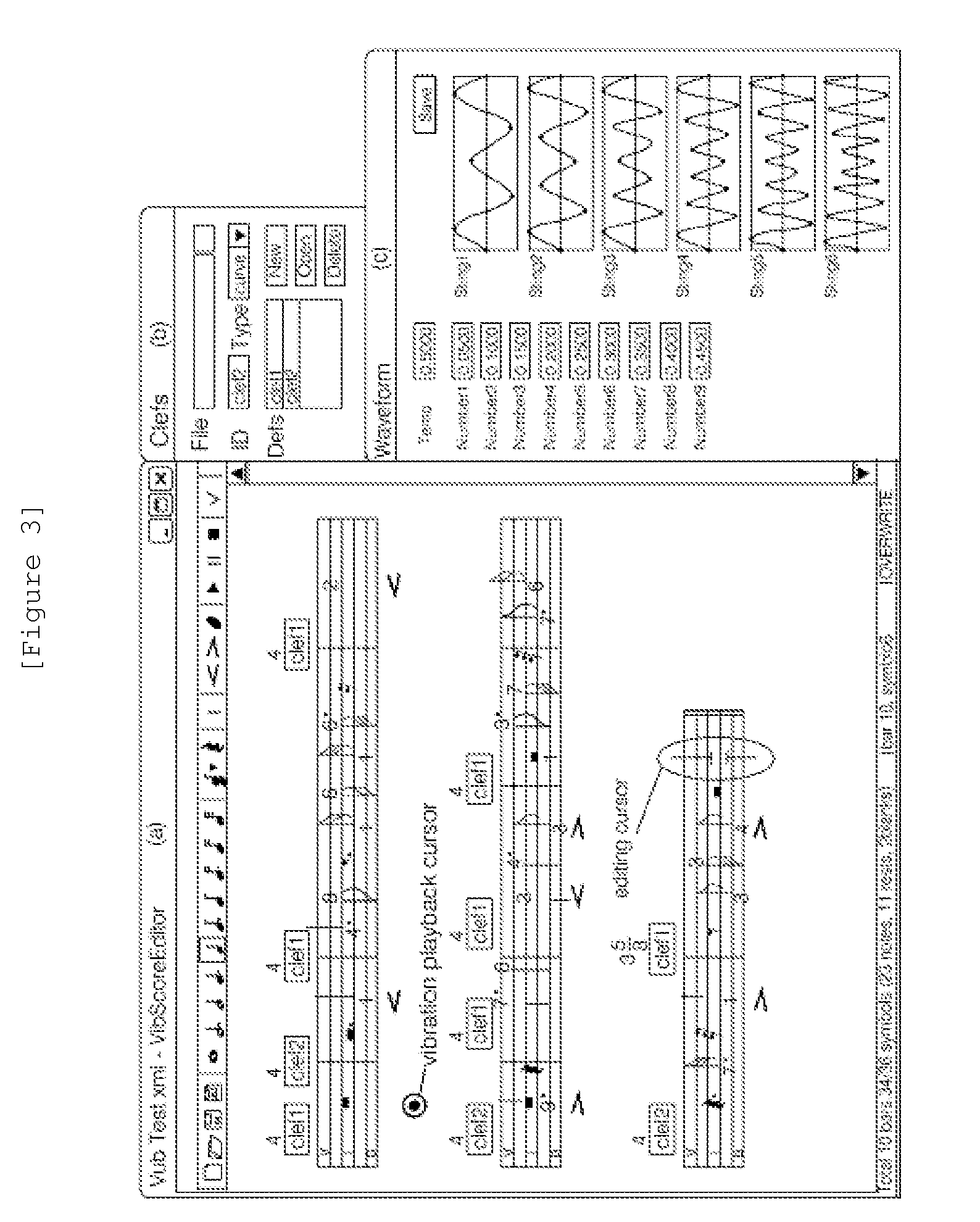 Vibration authoring tool, vibration authoring method, and storage medium recorded with the same