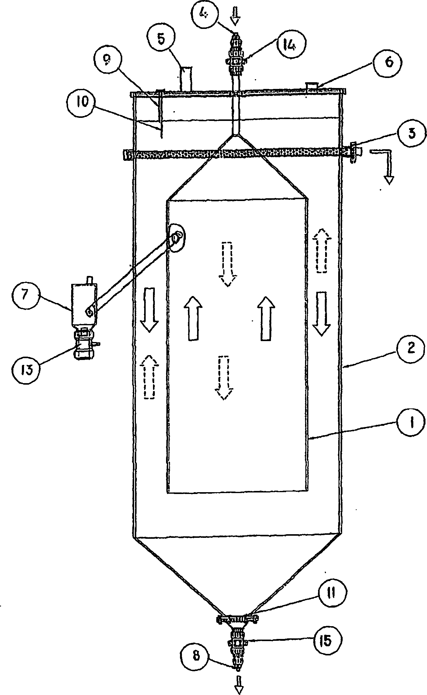 Method and apparatus for desorbing material