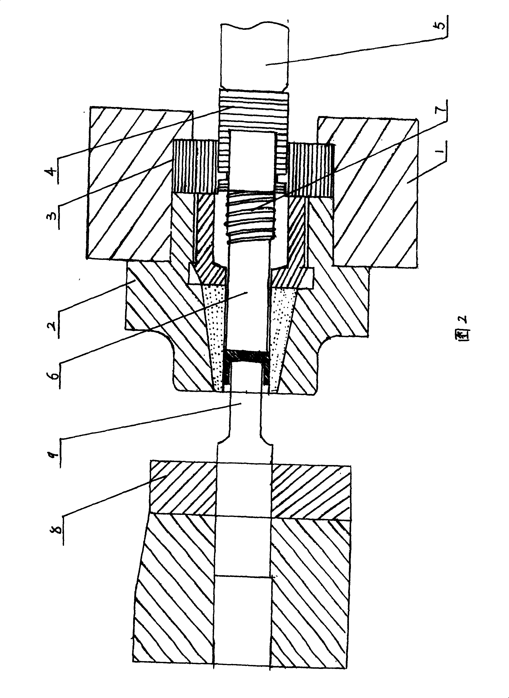 Universal-joint sleeve blank cold-upsetting formation art, and equipment therefor