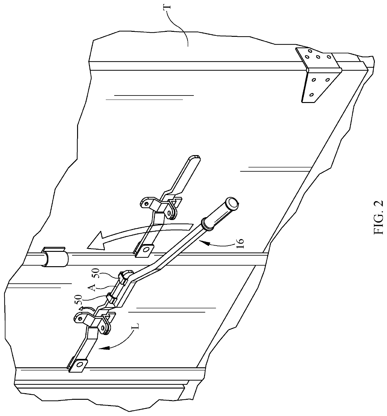 Leveraging too for trailer latches