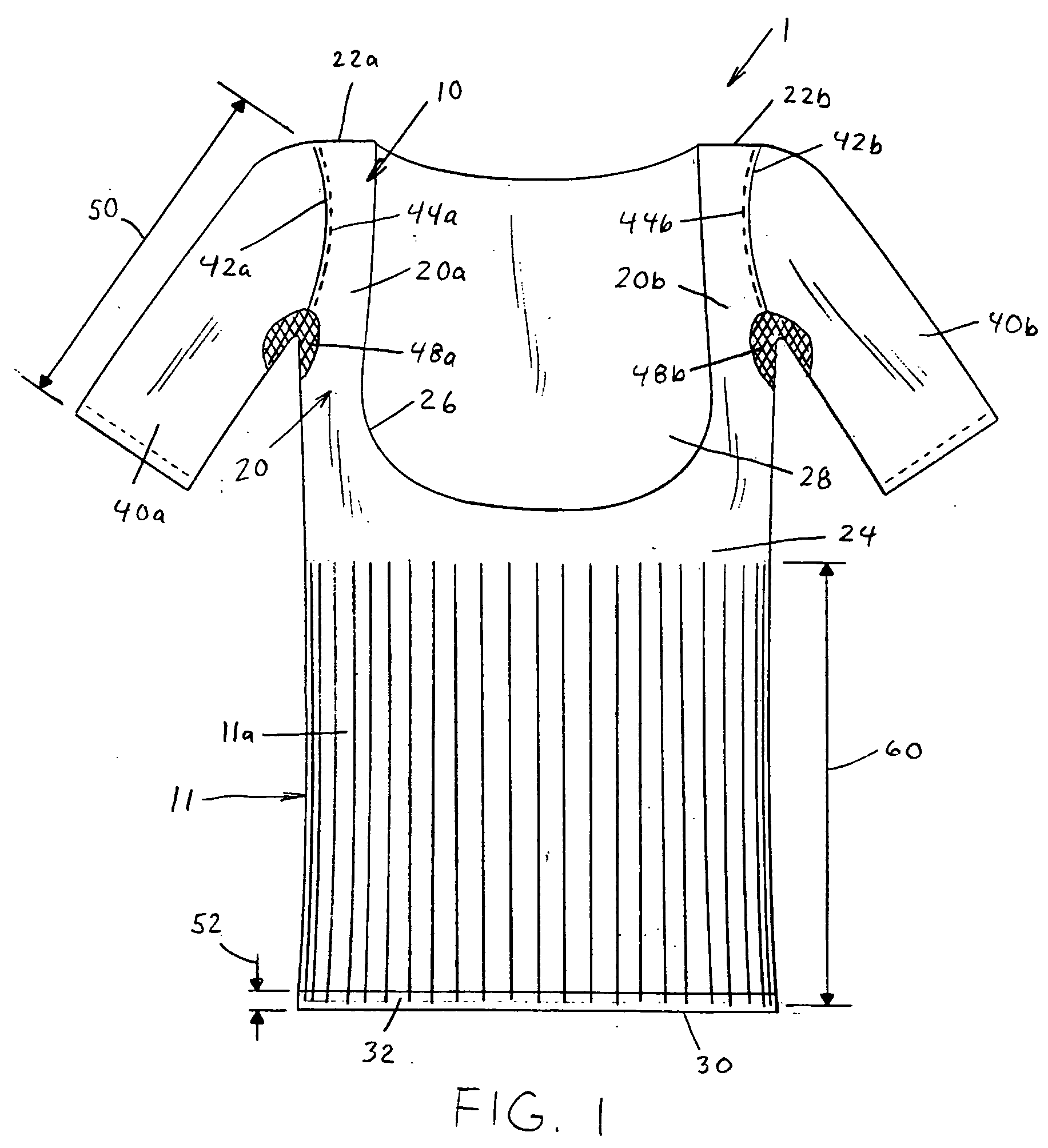 Upper body shapewear undergarment