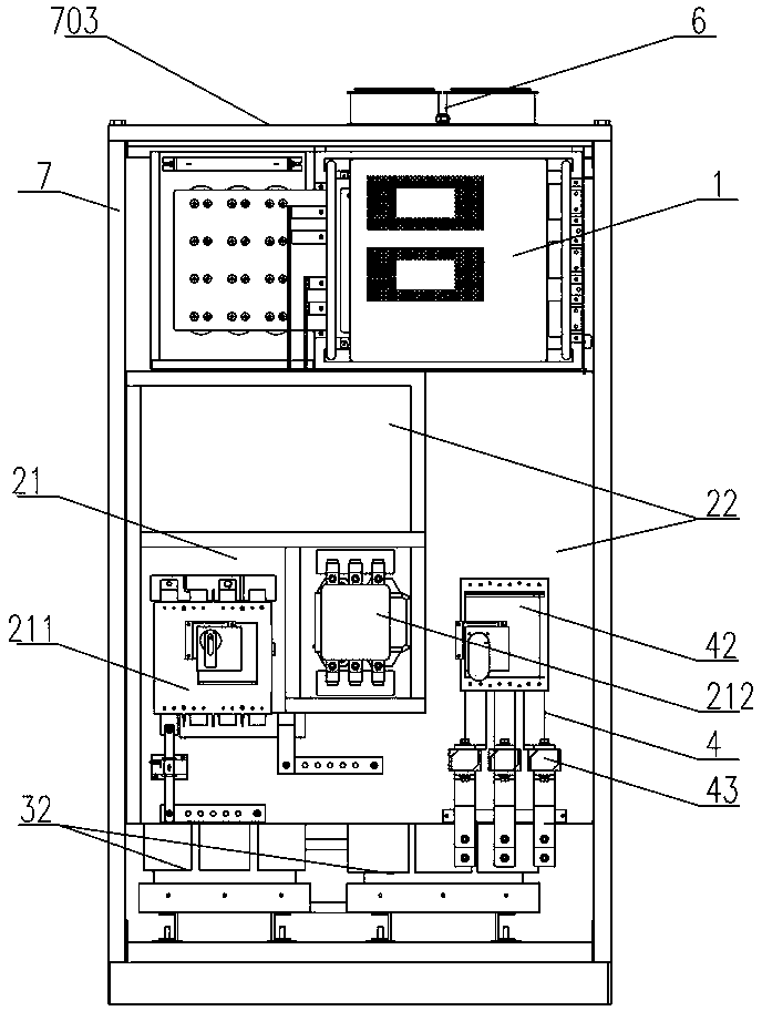 Modular photovoltaic grid-connected inverter structure