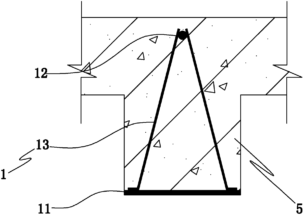 Truss girder, combination beam using truss girders and combination floor system using truss girders