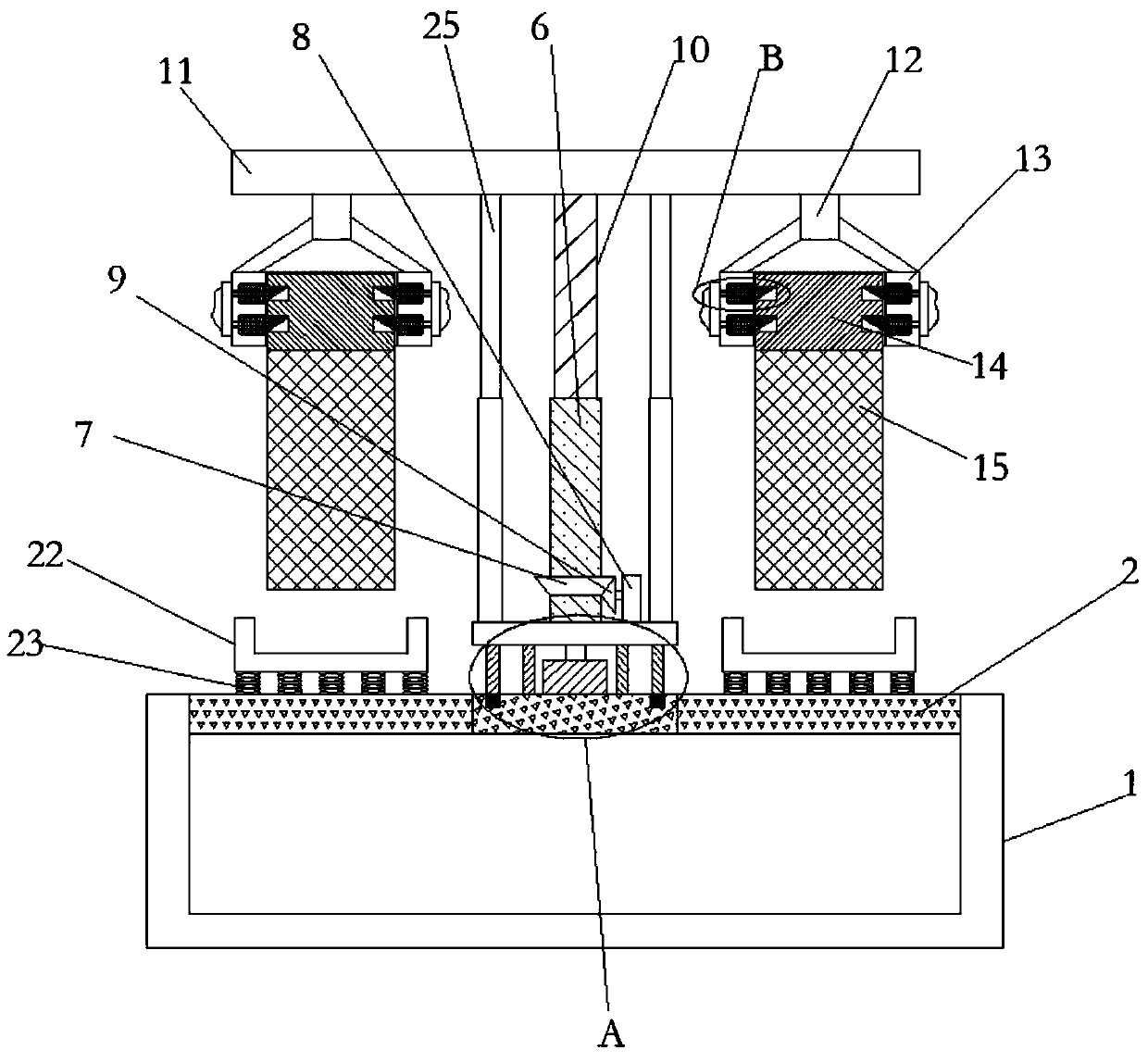 Traditional Chinese medicine soaking device for producing cosmetic and hairdressing products and working principle thereof