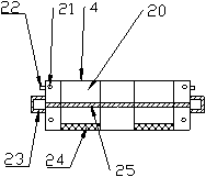 Pretreatment device for wastewater from building coating production