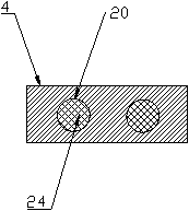 Pretreatment device for wastewater from building coating production