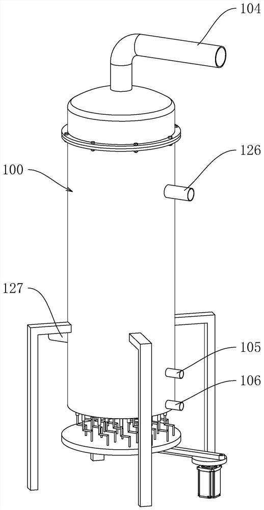 Evaporator for low-temperature multi-effect seawater desalination system