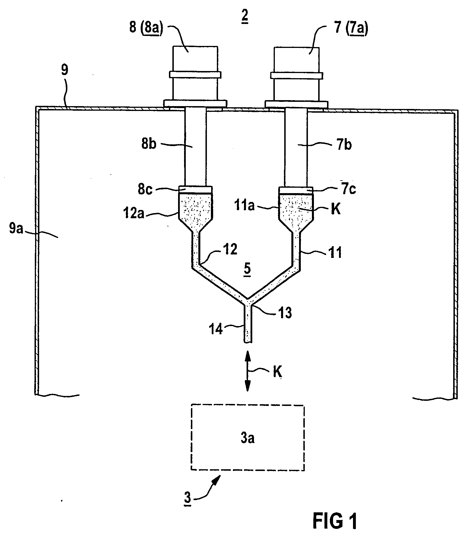 Refrigeration plant for parts of installation, which are to be chilled