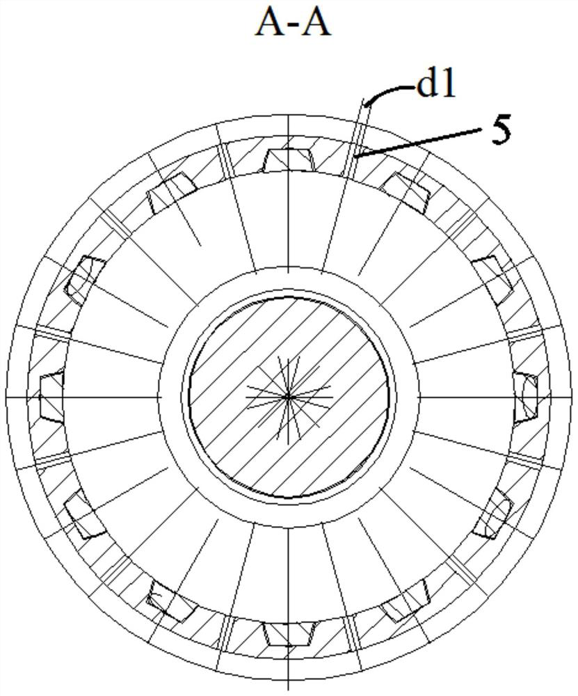 A Radial Partitioned Oil Slinger