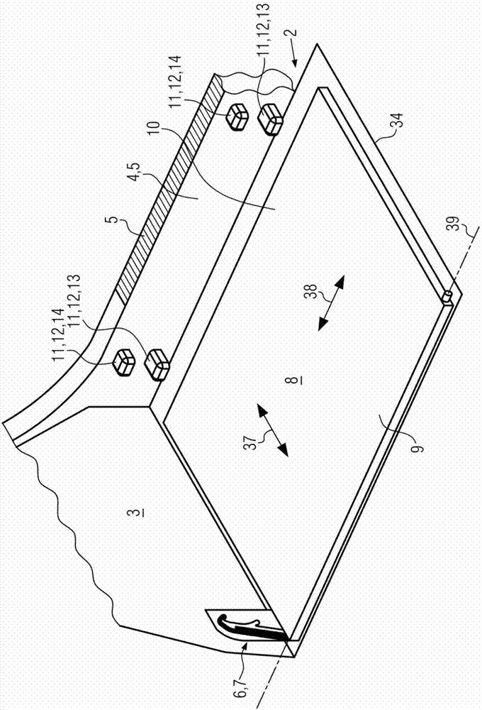 Motor vehicle with height adjusting device for loading floor