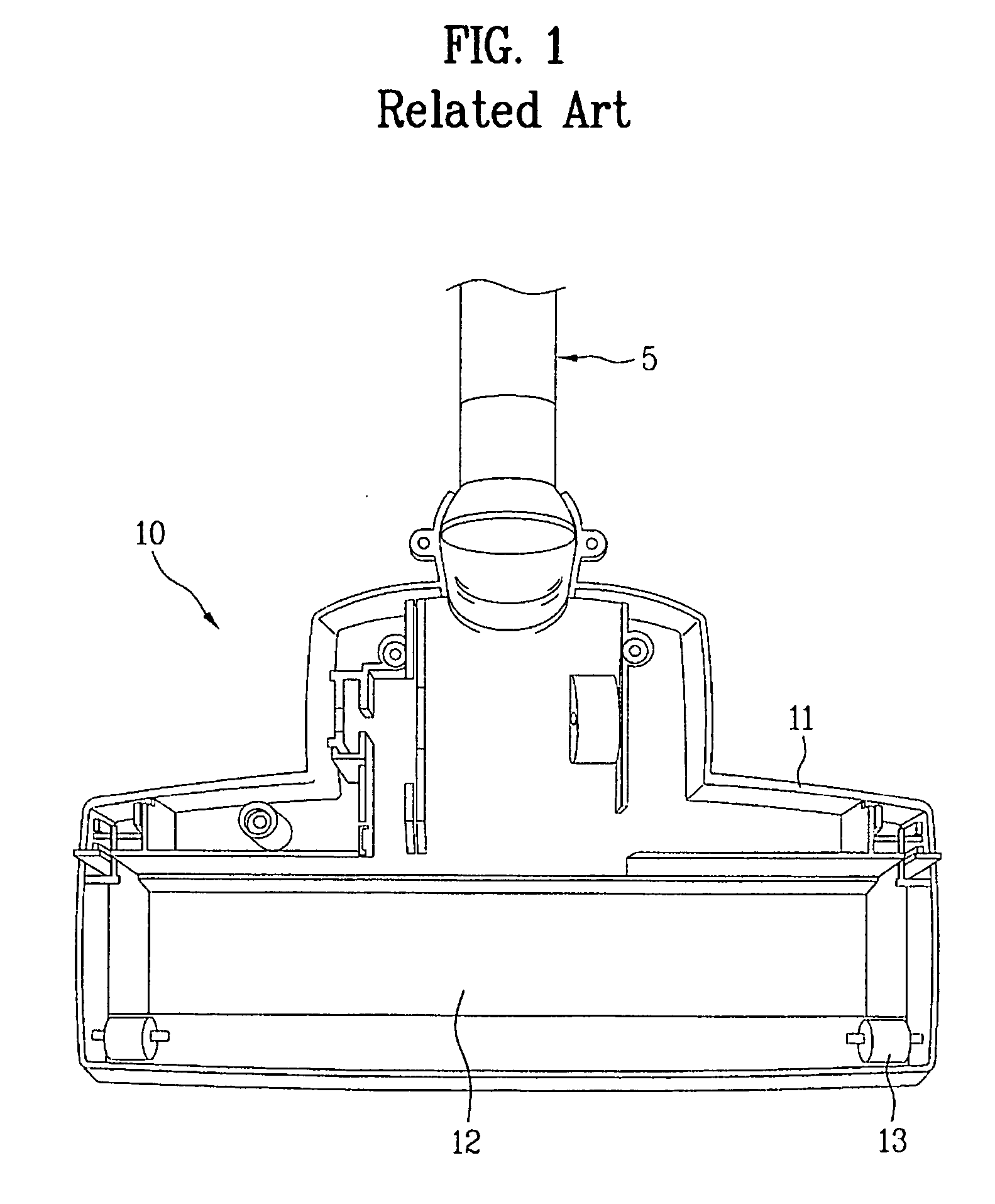 Intake nozzle and vacuum cleaner having the same