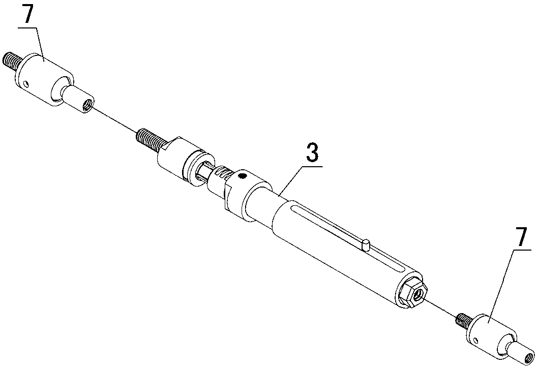 Spherical universal joint for external bone fixator and regulating type bionic external bone fixator